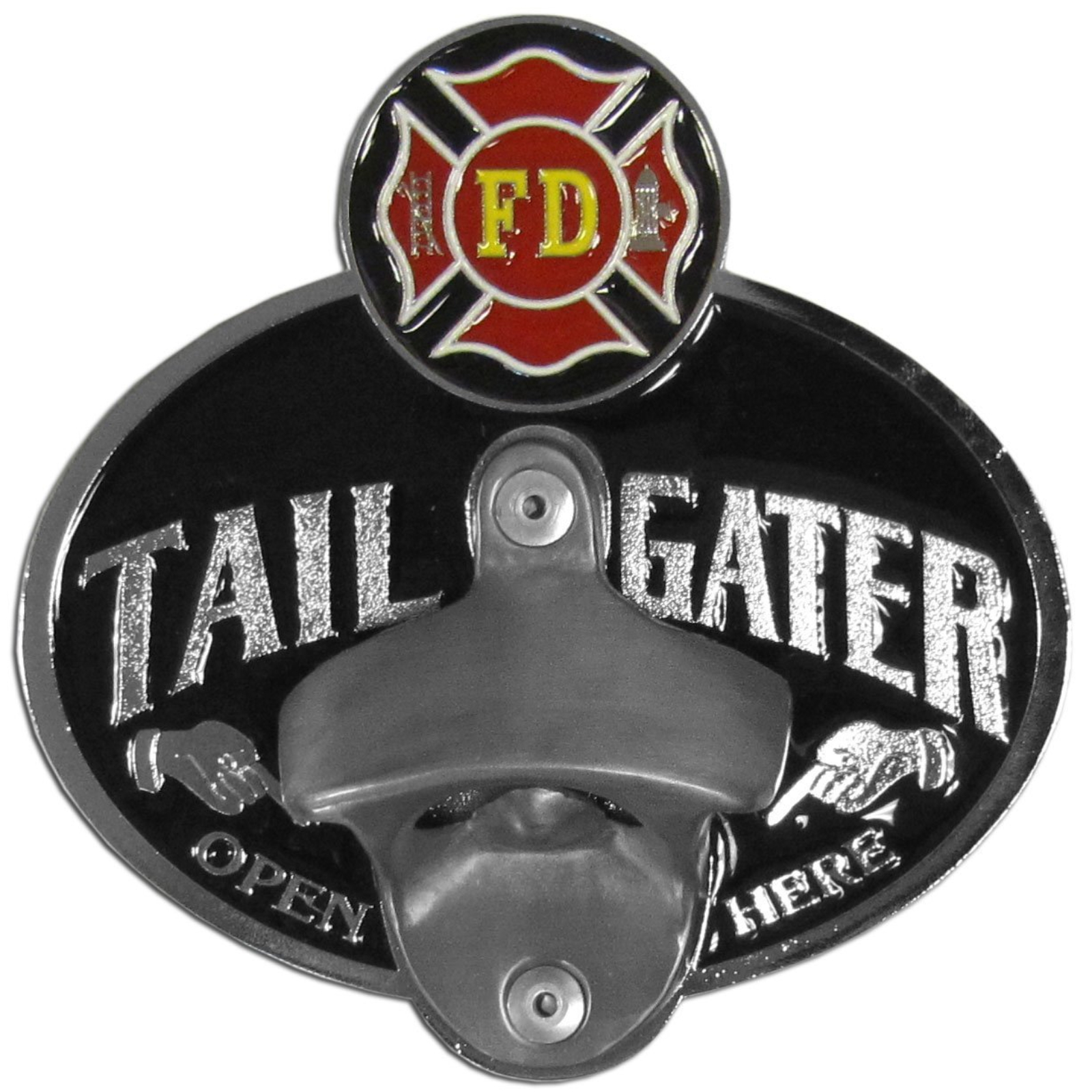 Firefighter Tailgater Hitch Cover