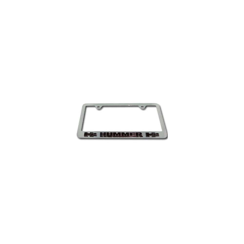 Automotive Deluxe Steel License Plate Frames