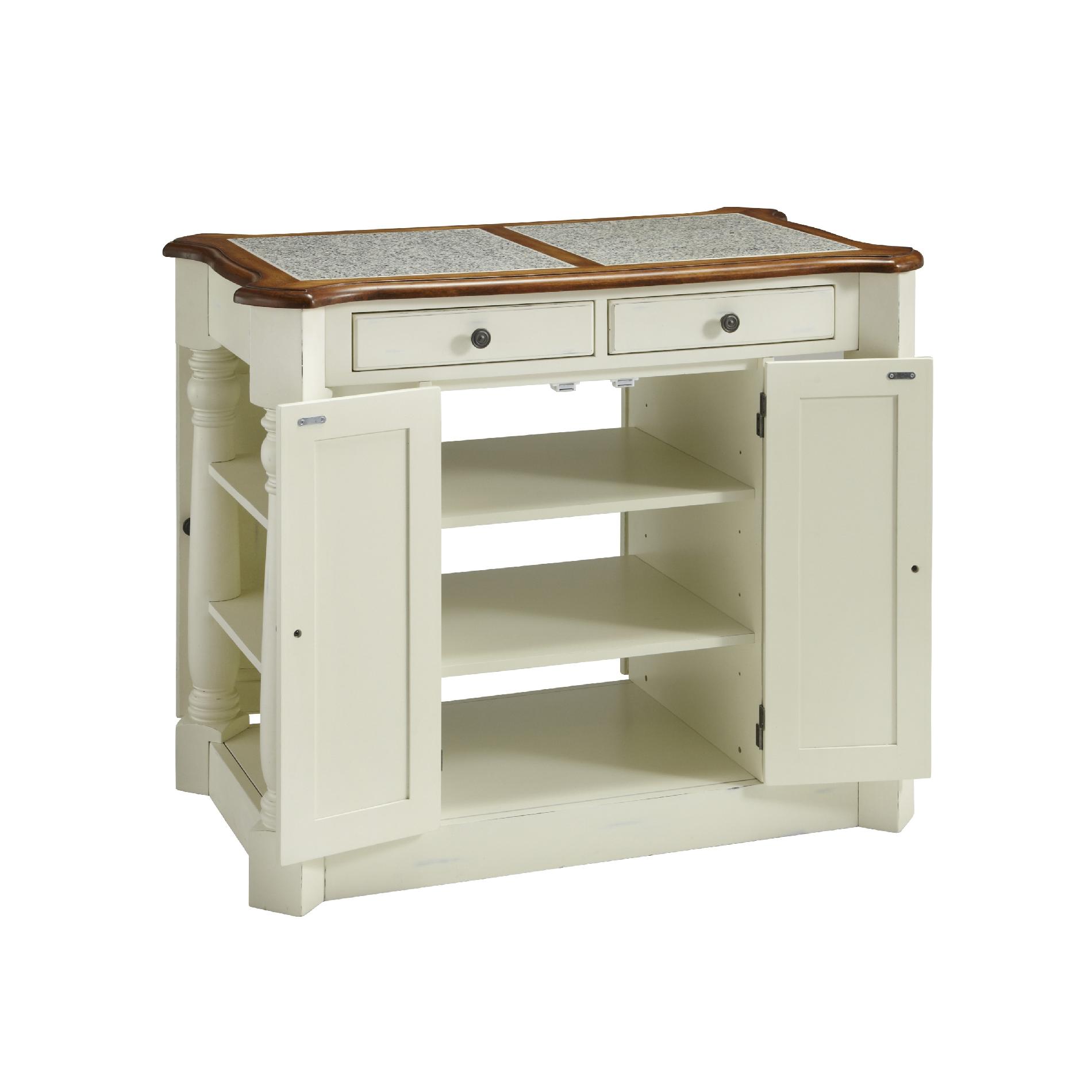 Home Styles Americana Granite Kitchen Island - Home ...