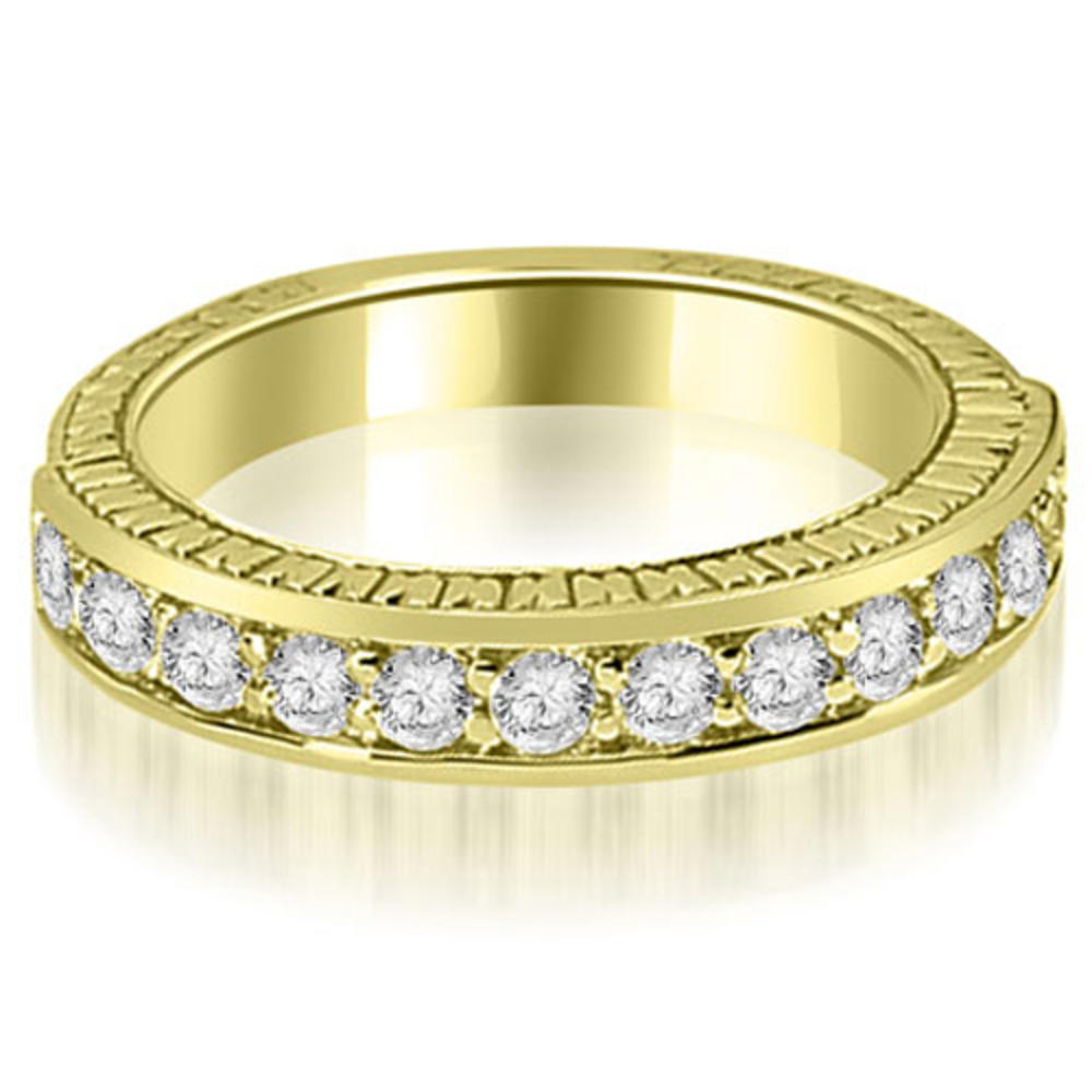 2.15 Cttw Round Cut 14K Yellow Gold Diamond Bridal Set