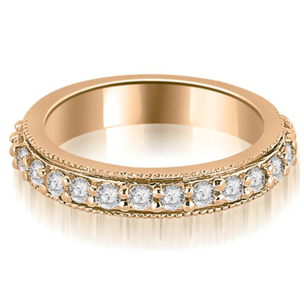 2.25 Cttw. Round Cut 14K Rose Gold Diamond Bridal Set