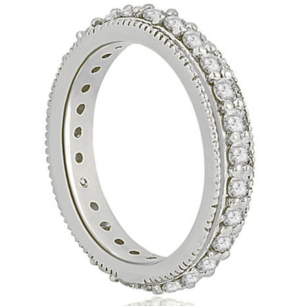 2.25 Cttw Round-Cut 14K White Gold Diamond Engagement Ring