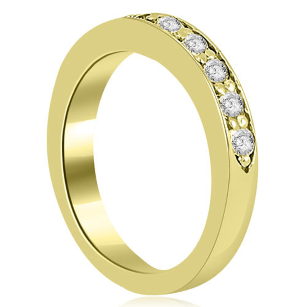 1.95 cttw Round Cut 14k Yellow Gold Diamond Bridal Set