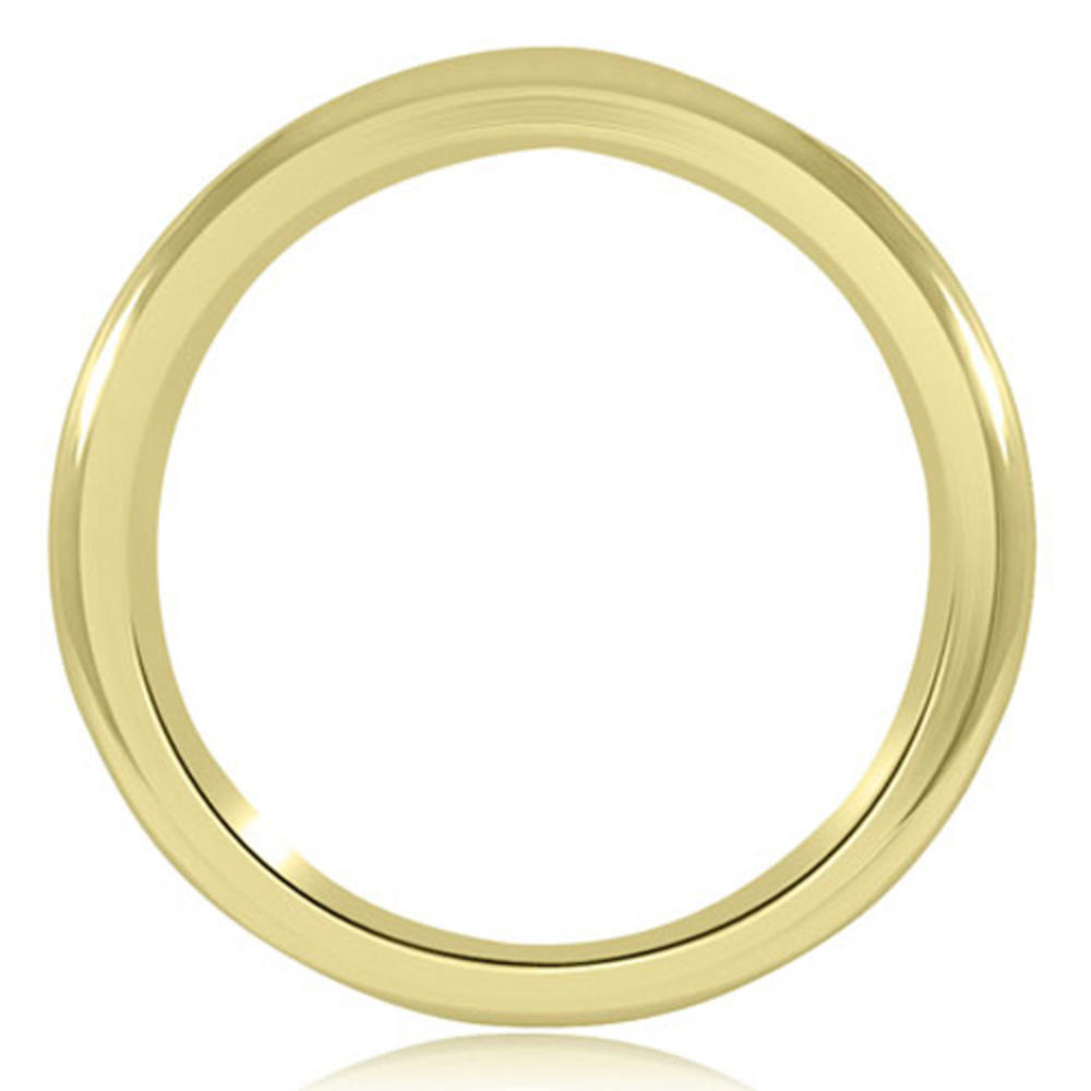 1.05 cttw Round-Cut 18k Yellow Gold Diamond Engagement Set