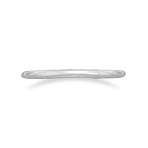 Sterling Silver Thin Band Toe Ring Band Width Is 1mm