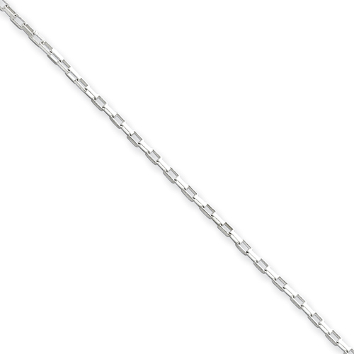 Sterling Silver Chain Necklace - 24 Inch - 1.3mm - Lobster Claw