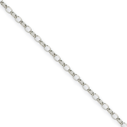 Stainless Steel 3.20mm Pendant Chain - 20 Inch