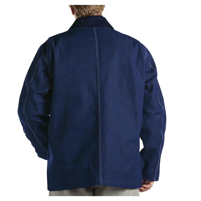 Dickies Men's Denim Blanket Lined Chore Coat 3494 Clothing Men's