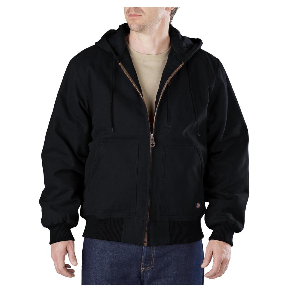Men's Big and Tall Sanded Duck Hooded Jacket TJ245