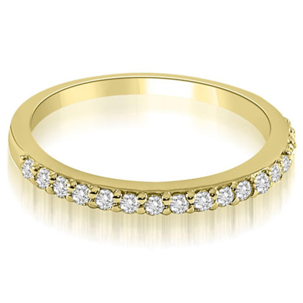 0.86 Cttw Round Cut 14k Yellow Gold Diamond Halo Bridal Set