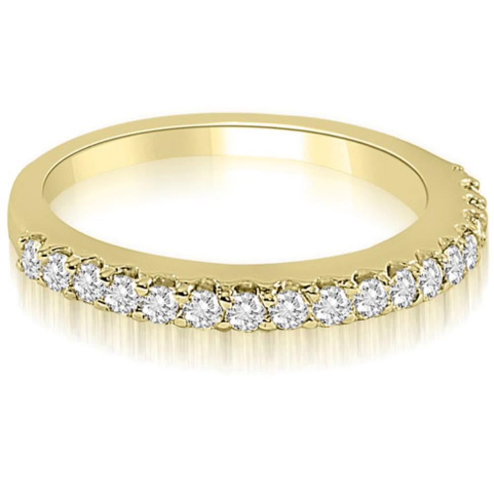 1.15 cttw. 18K Yellow Gold Round Cut Diamond Bridal Set (I1, H-I)