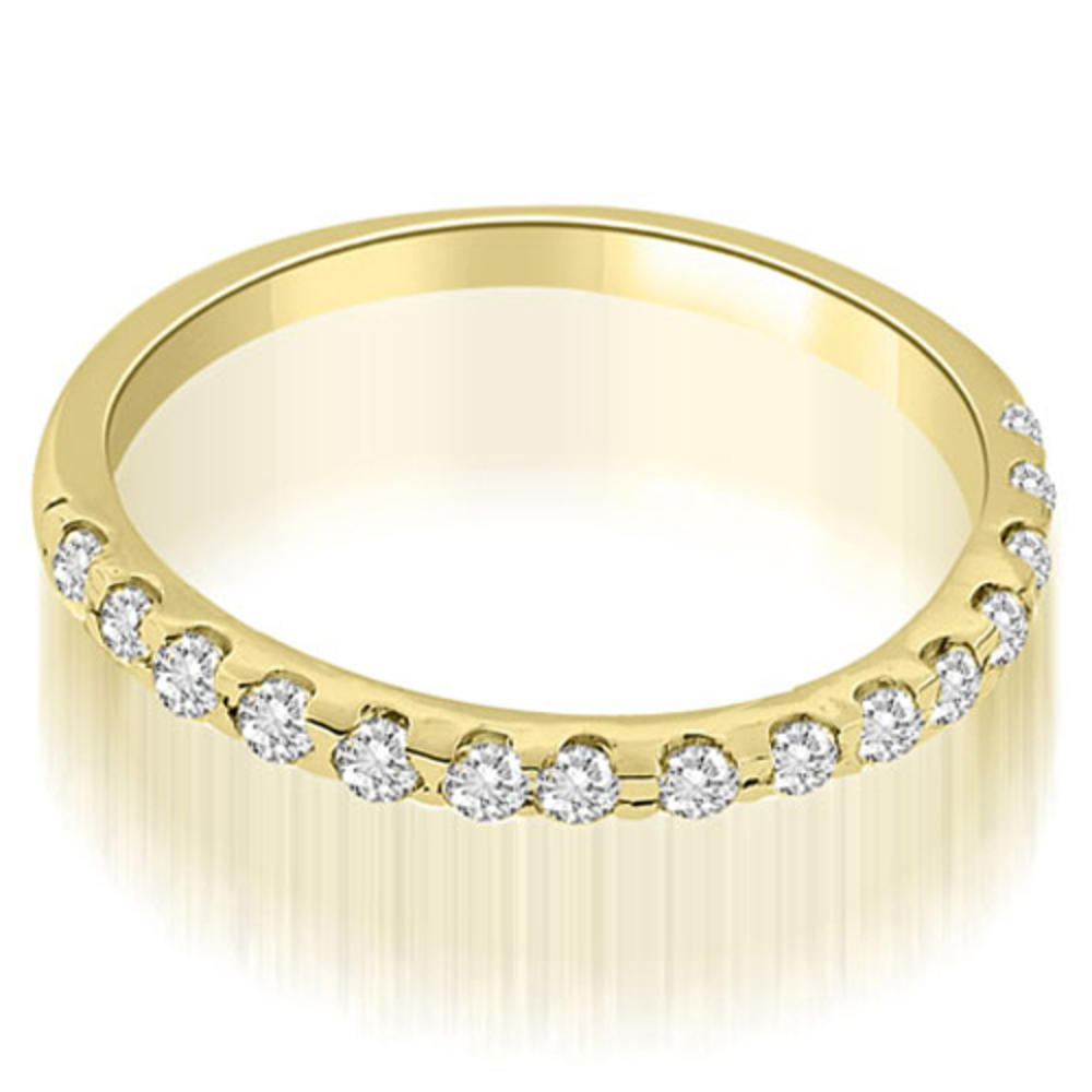 1.36 Cttw Round-Cut 14K Yellow Gold Diamond Bridal Set
