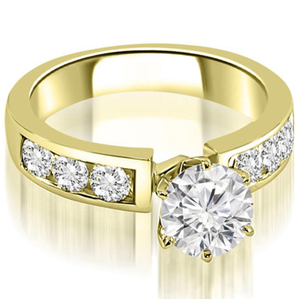 2.25 Cttw 14K Yellow Gold Diamond Bridal Set