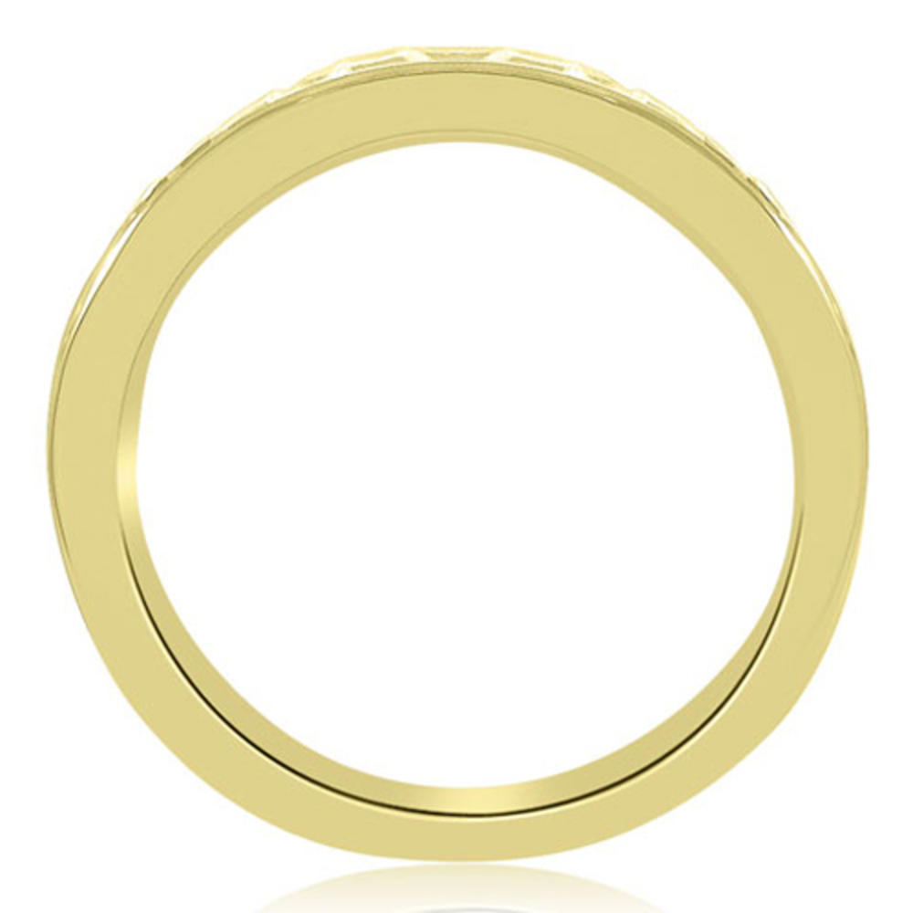 2.20 Cttw. Round Cut 14K Yellow Gold Diamond Bridal Set