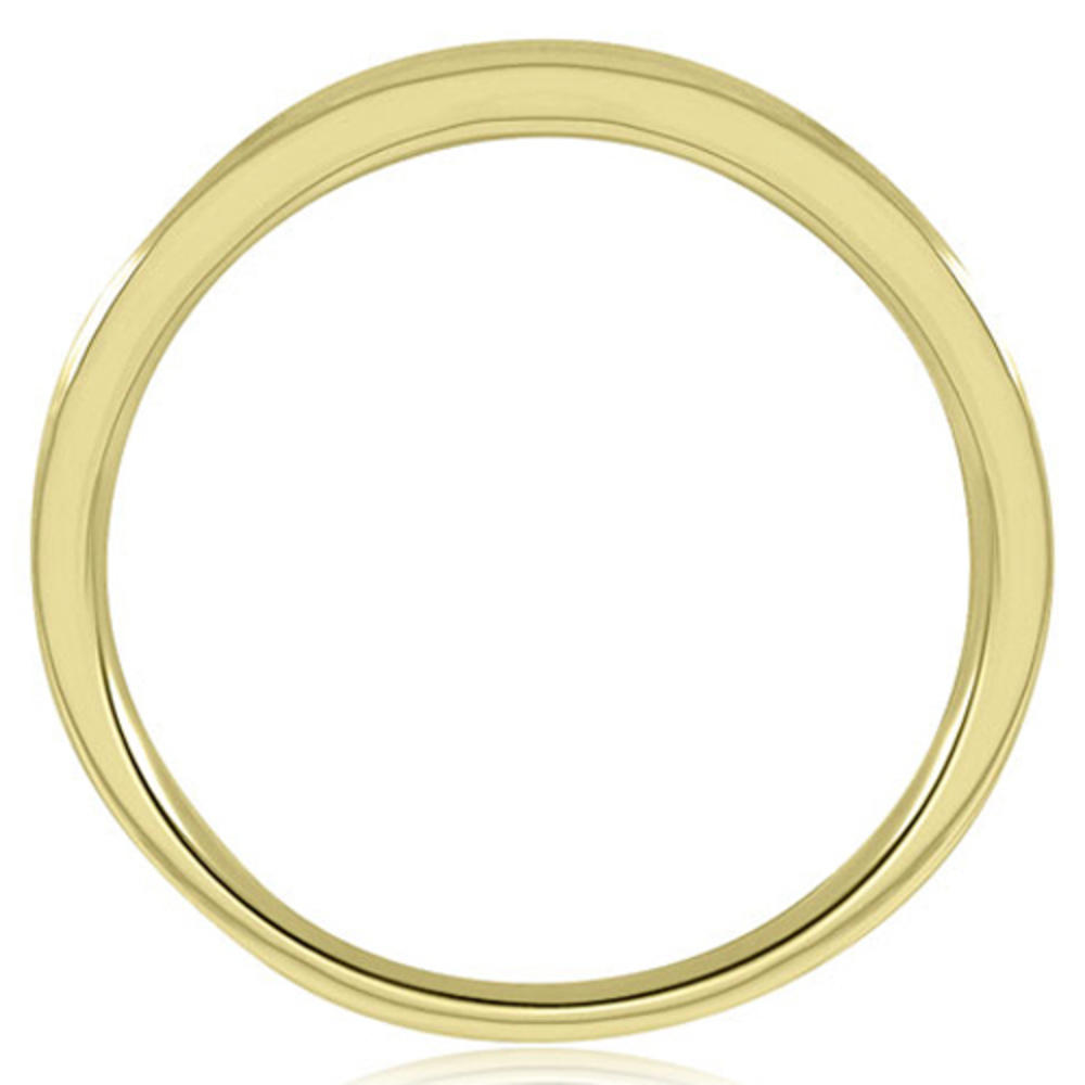 1.42 Cttw Round-Cut 18k Yellow Gold Diamond Bridal Set