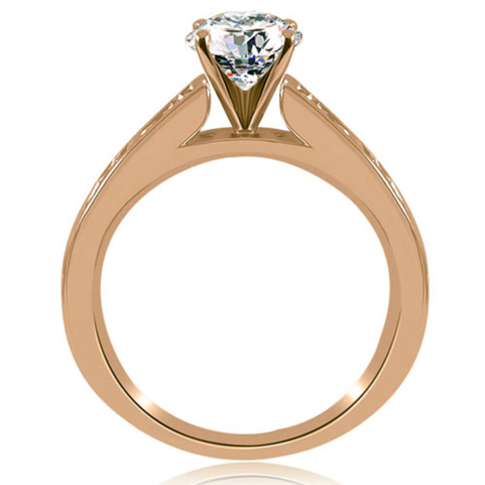 2.55 Cttw Round Cut 14K Rose Gold Diamond Bridal Set