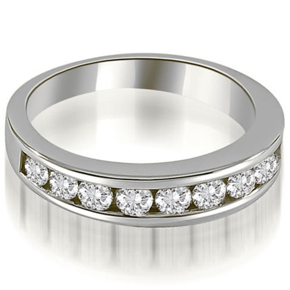 2.55 cttw Round-Cut 14k White Gold Diamond Engagement Set