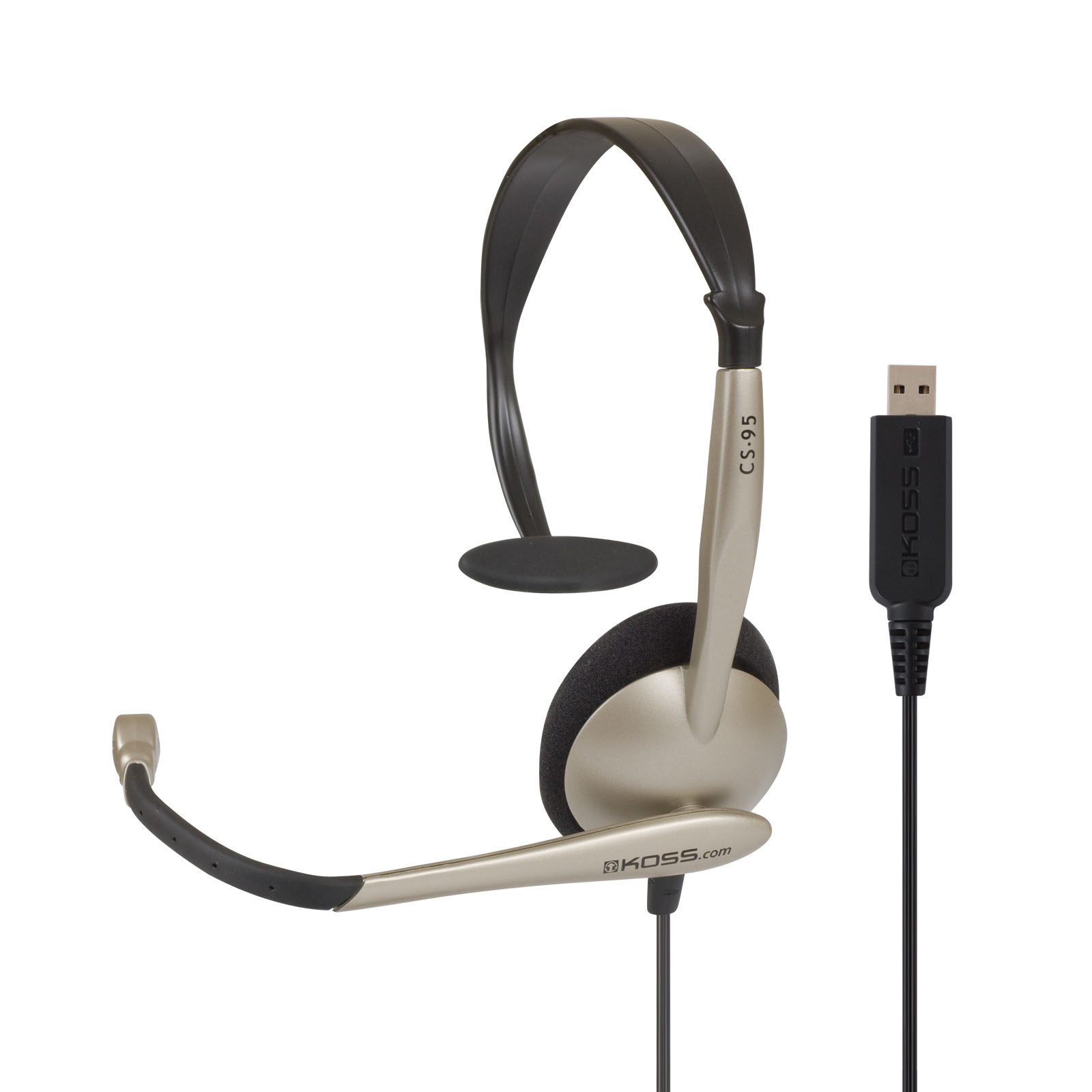 Koss CS95 USB USB Communication Headset CS95 with Noise Reduction Microphone