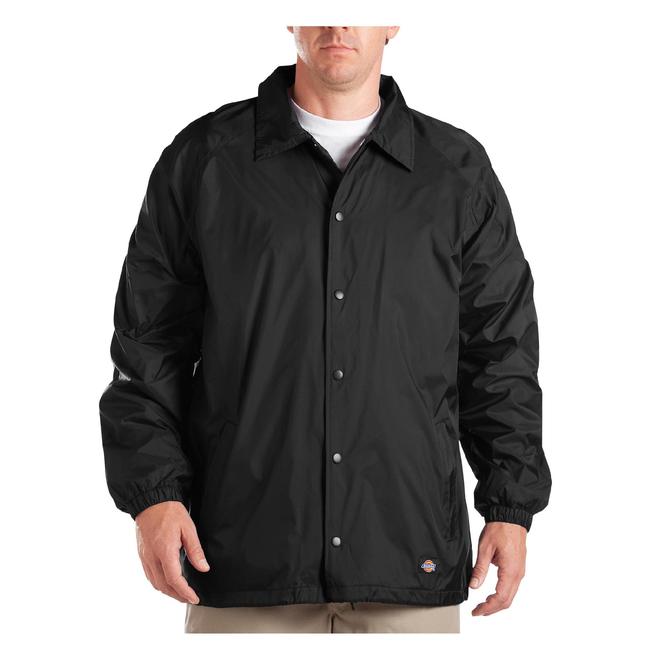 Dickies Men's Snap Front Nylon Jacket 76242 Clothing Men's Clothing