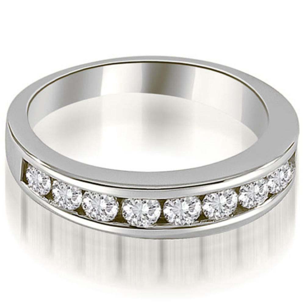 2.60 Cttw Round Cut 18K White Gold Diamond Bridal Set