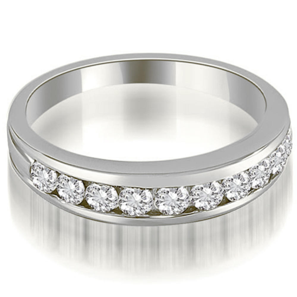2.65 Cttw Round Cut 14k White Gold Diamond Bridal Set