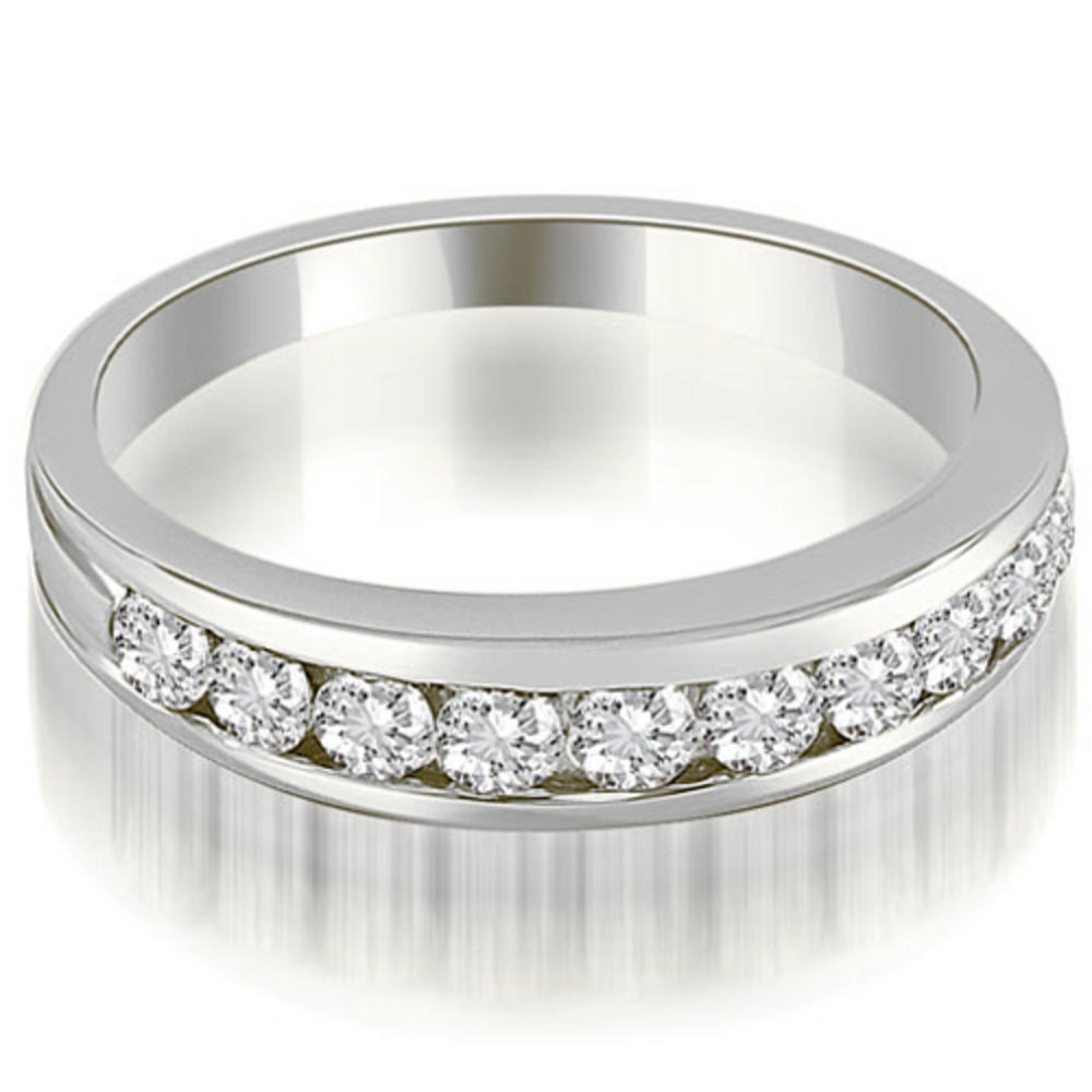 2.65 Cttw Round Cut 18K White Gold Diamond Bridal Set