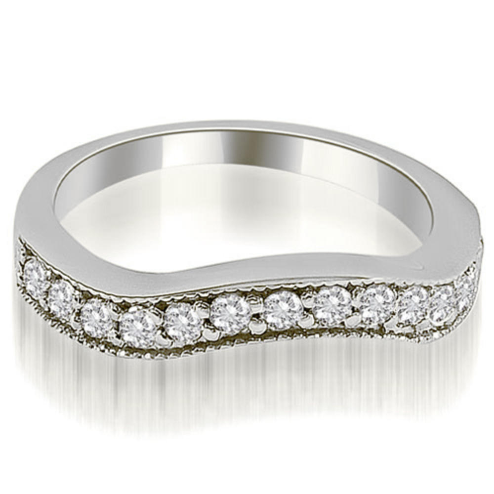 1.75 Cttw Round Cut 18K White Gold Diamond Bridal Set