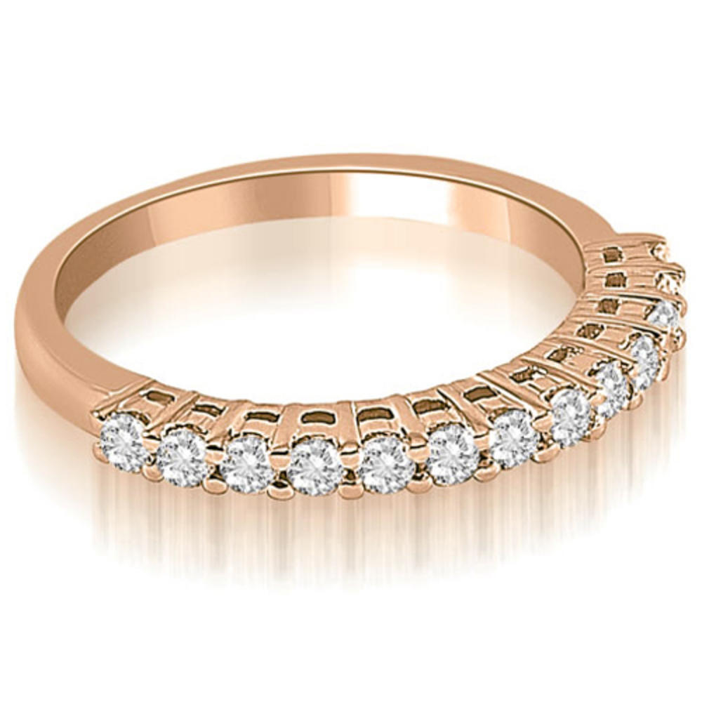 1.65 cttw. 14K Rose Gold Round Cut Diamond Bridal Set (I1, H-I)