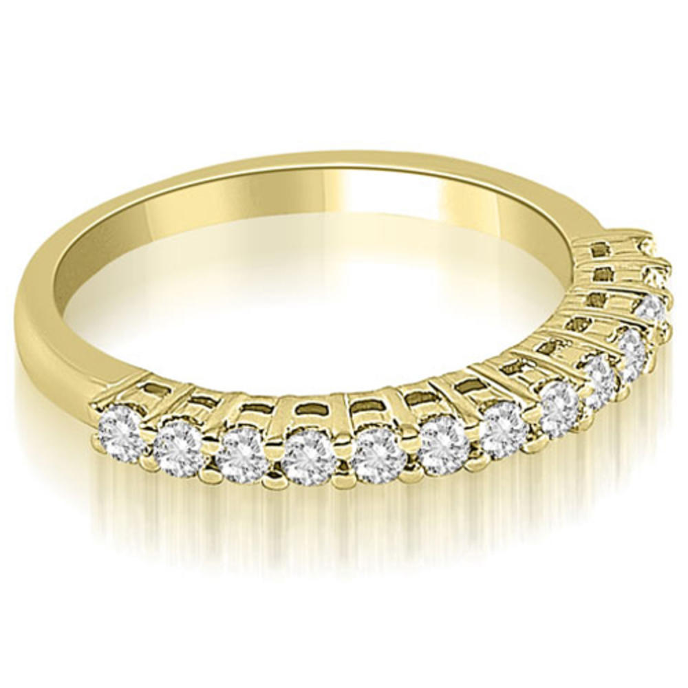 1.35 cttw. 14K Yellow Gold Round Cut Diamond Bridal Set (I1, H-I)
