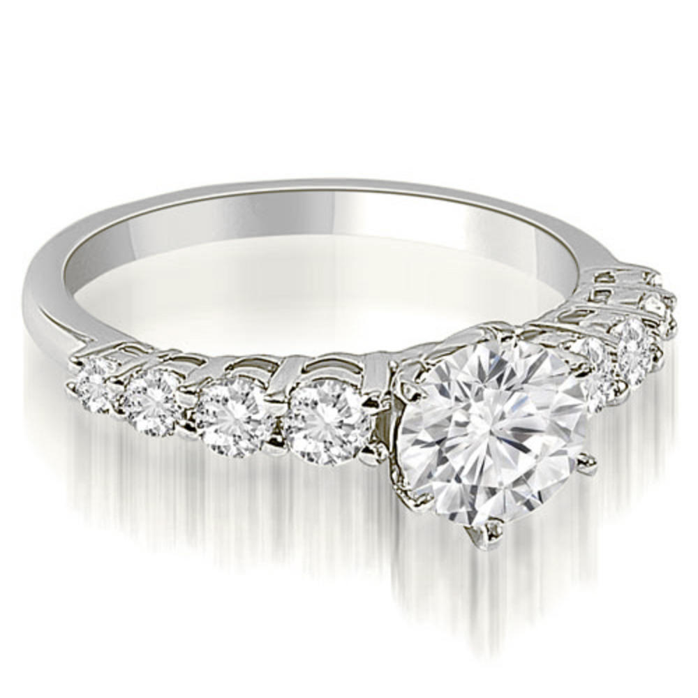 1.90 cttw. 18K White Gold Round Cut Diamond Bridal Set (I1, H-I)