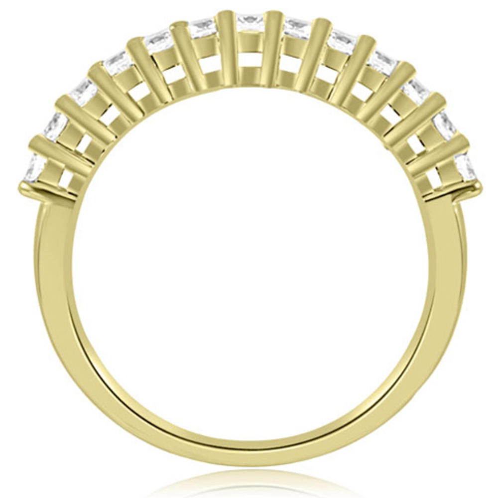 1.65 cttw. 18K Yellow Gold Round Cut Diamond Bridal Set (I1, H-I)