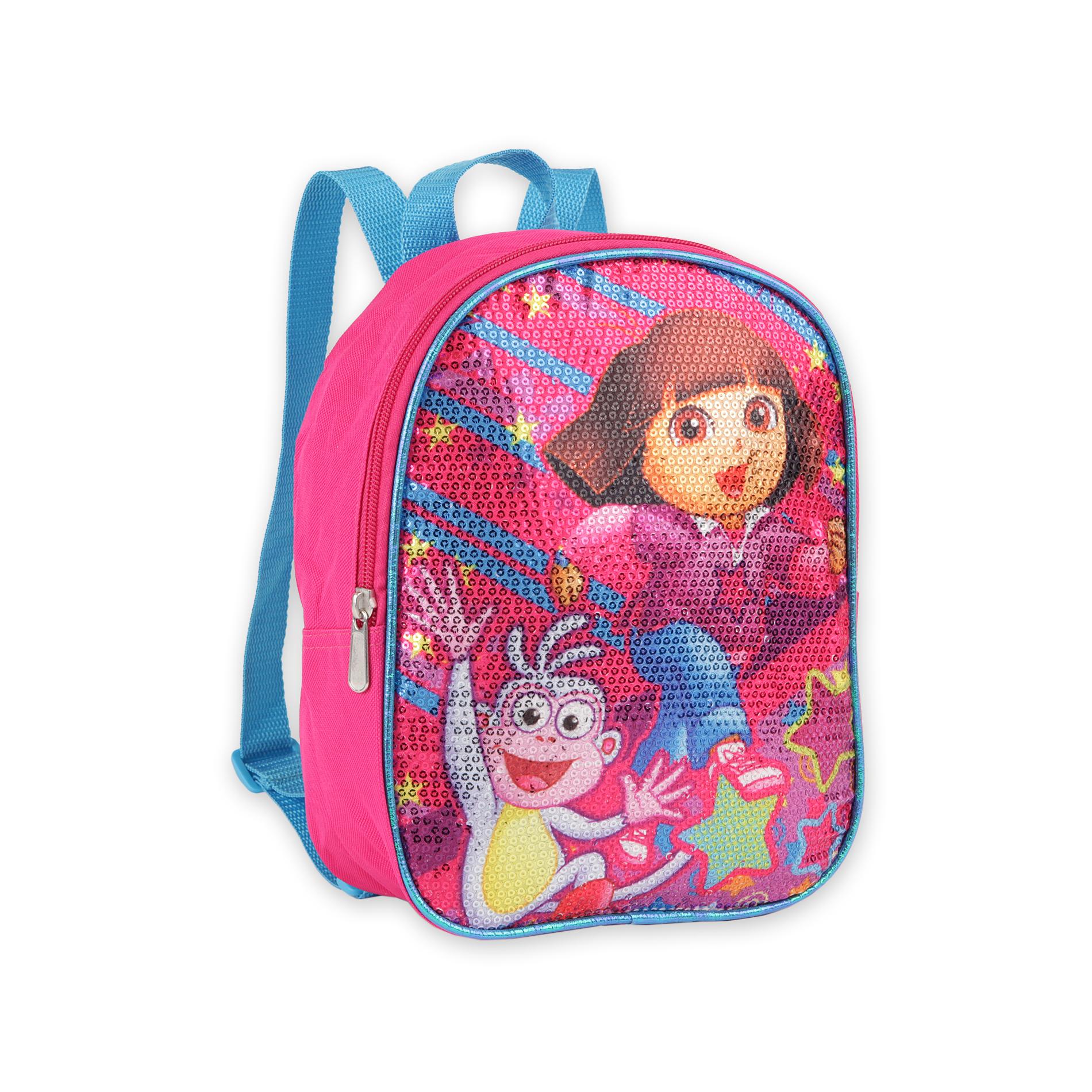 Nickelodeon Toddler Girl's Sequined Backpack Dora & Boots Shop Your