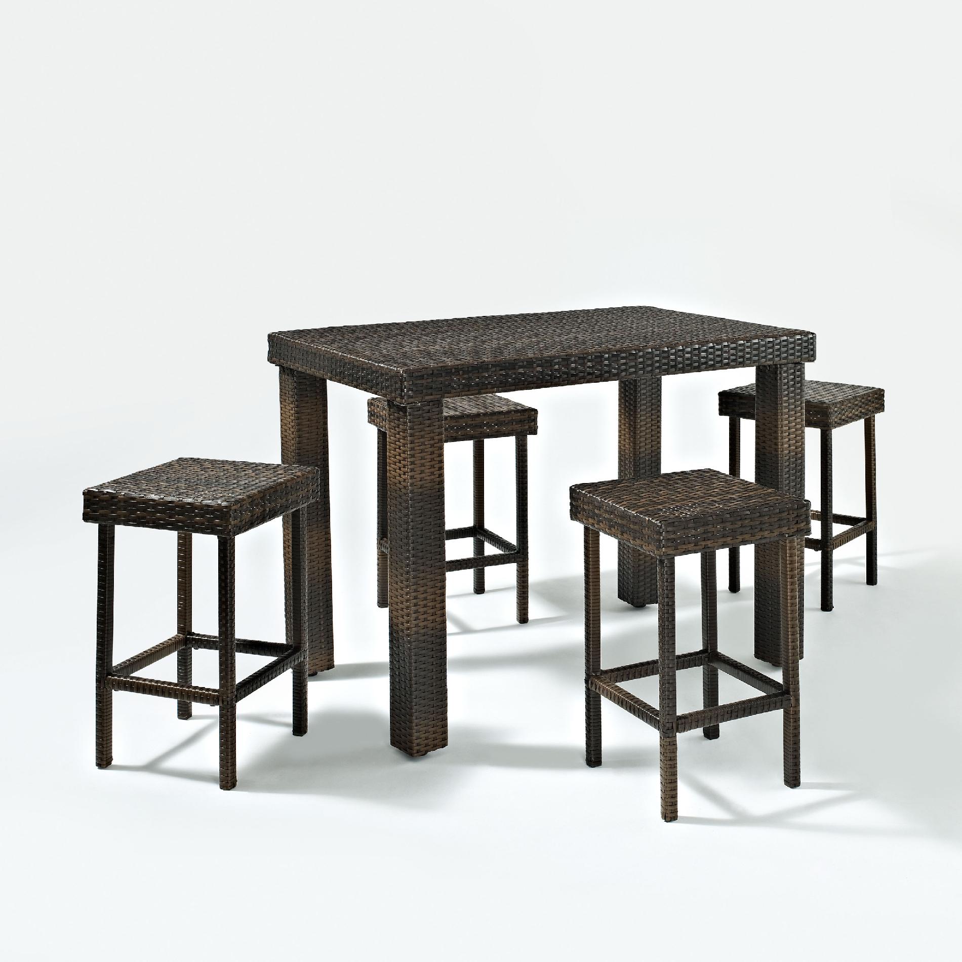 Agio International Panorama Outdoor 9 Piece High Dining