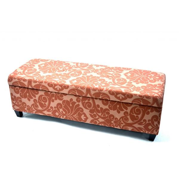 Wt W7077 Wb Burgundy Bolbolac Flower Fabric Button Top Storage
