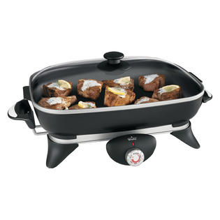 Rival 16" x 12" Electric Skillet with Removable Pan ...