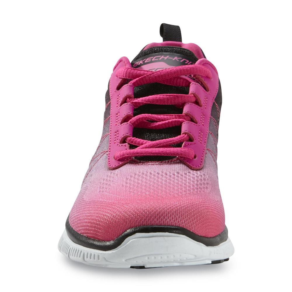 Women's Skech-Knit New Arrival Running Athletic Shoe - Pink/Black