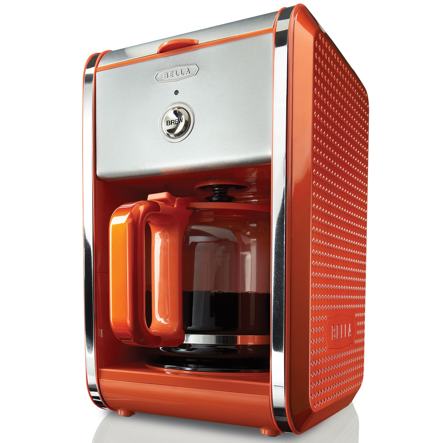 Bella Bella Dots Collection 12-Cup Manual Coffee Maker Orange - Appliances - Small Kitchen ...