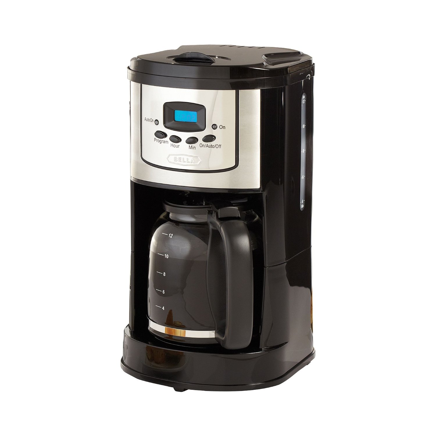Sensio BELLA 12-Cup Programmable Coffee Maker - Black - Appliances - Small Kitchen Appliances ...