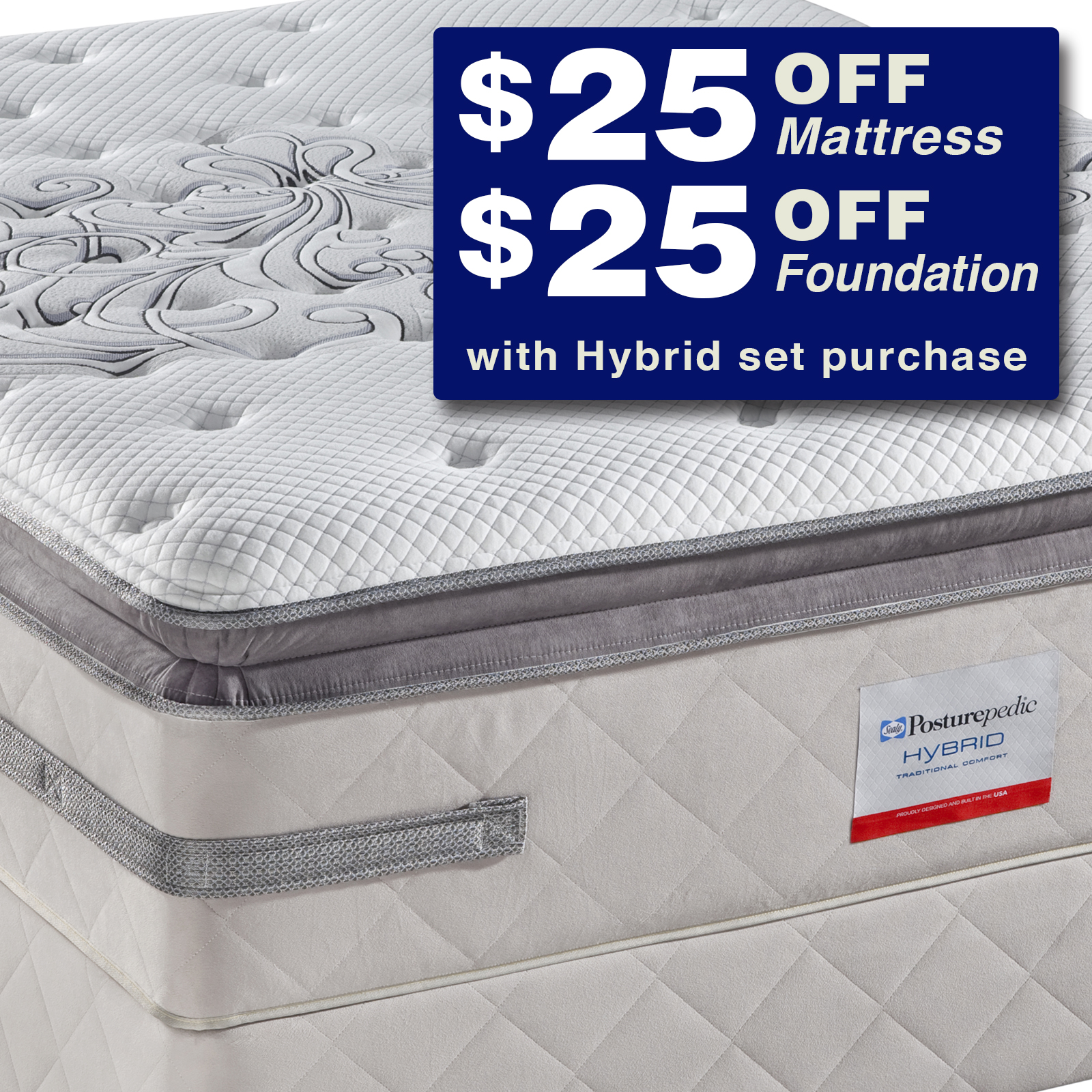 Sealy Posturepedic Mayfield Heights Ii, Plush Euro Pillowtop,