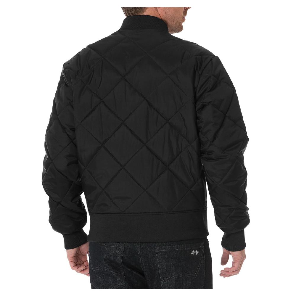 Men's Big and Tall Diamond Quilted Nylon Jacket 61242