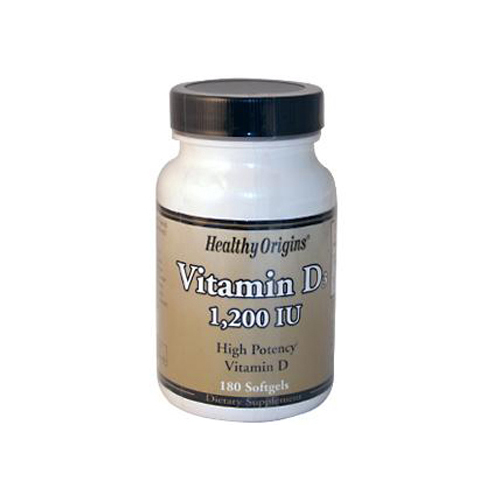Vitamin D3 - 1200 IU - 180 Softgels