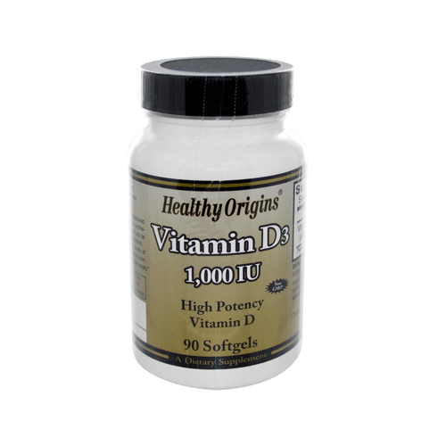 Vitamin D3 - 1000 IU - 90 softgels