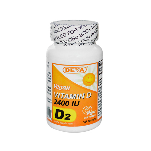 Vitamin D - 2400 IU - 90 Tablets