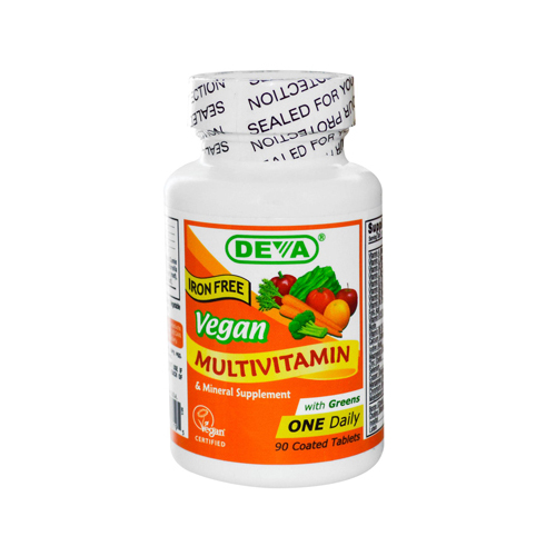 Multivitamin and Mineral Supplement Iron Free - 90 Tablets
