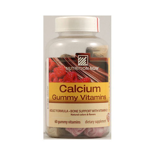 Now Calcium Gummy Vitamins Assorted - 60 Gummies