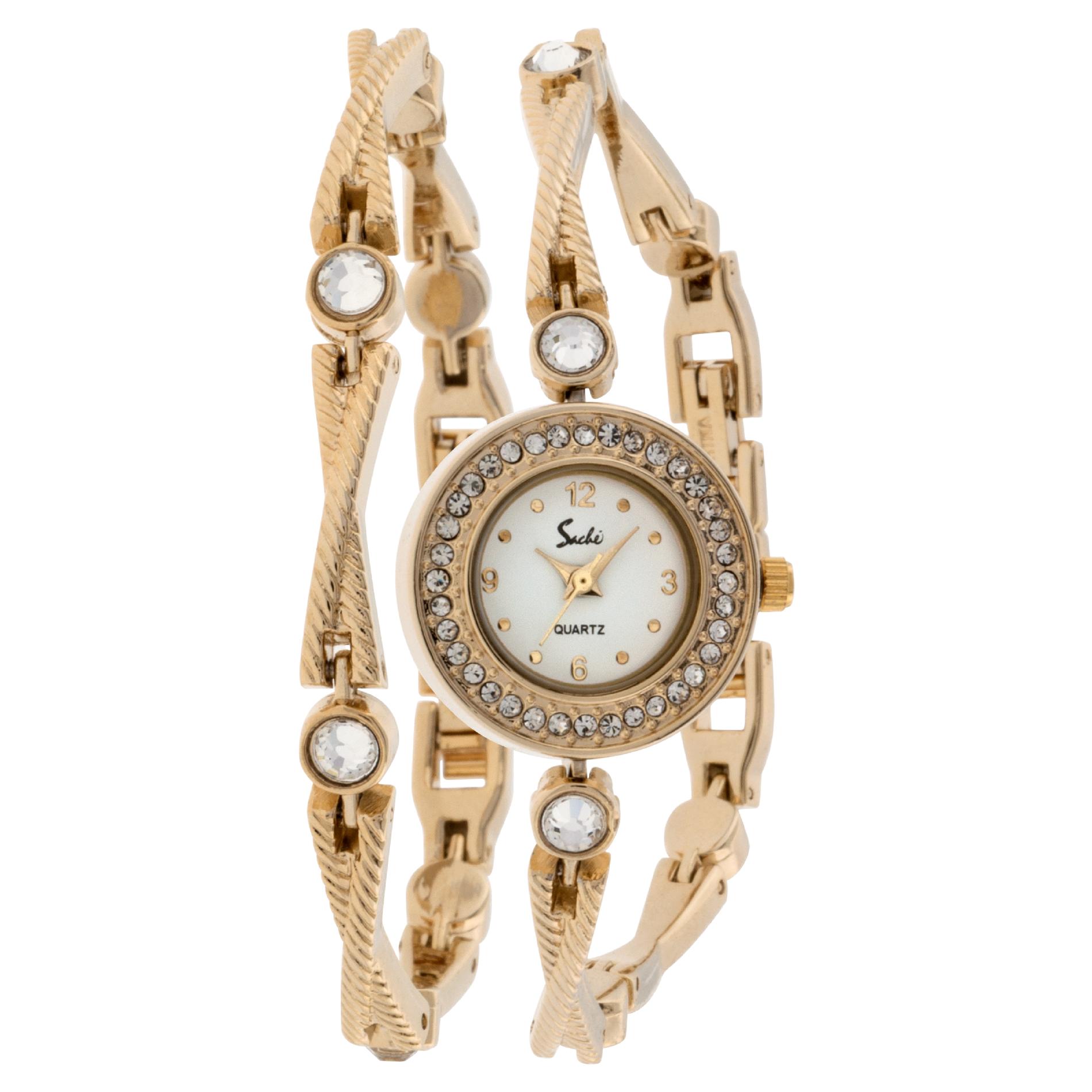 Ladies   Gold E Gold Bracelet Watch