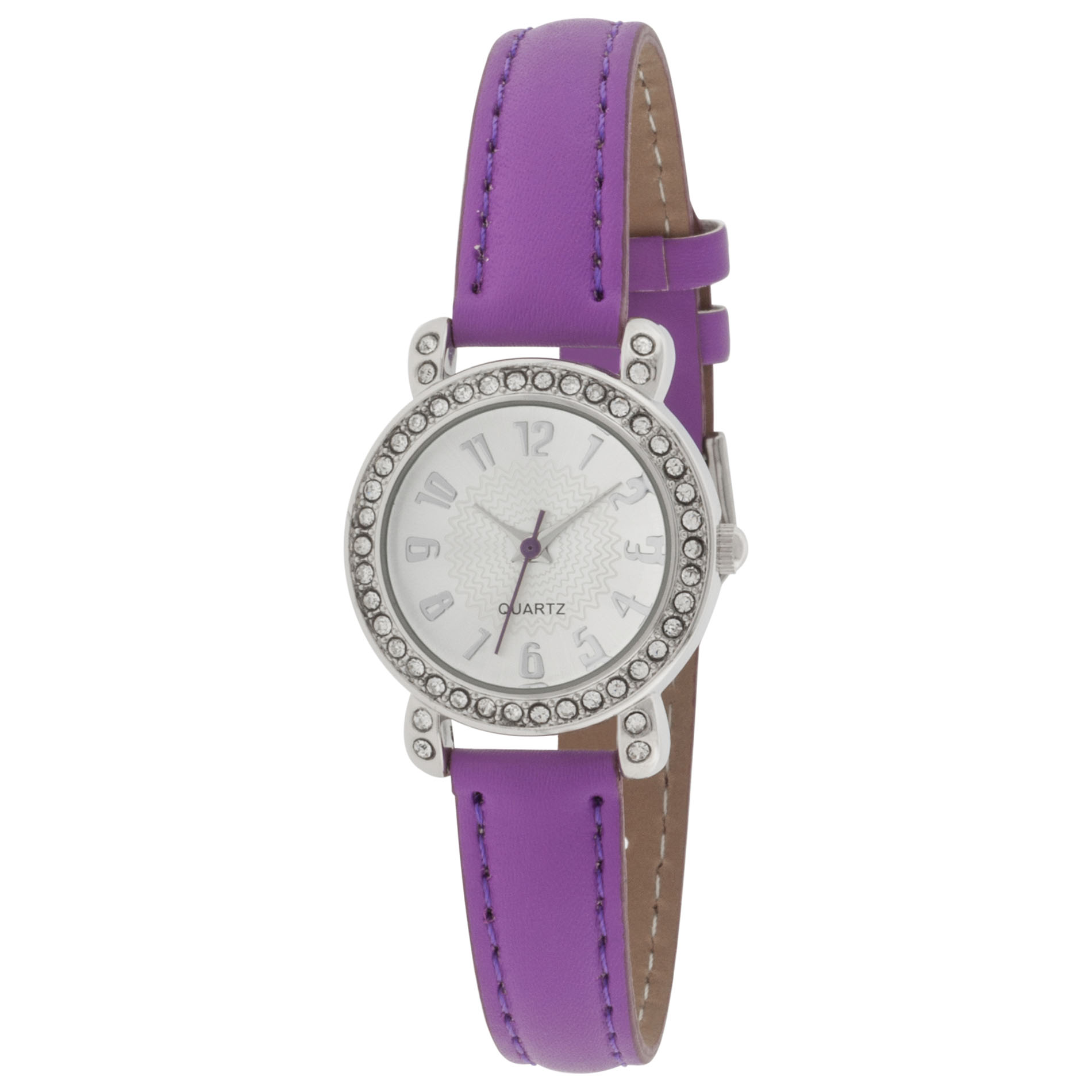 Ladies Purple Strap Watch