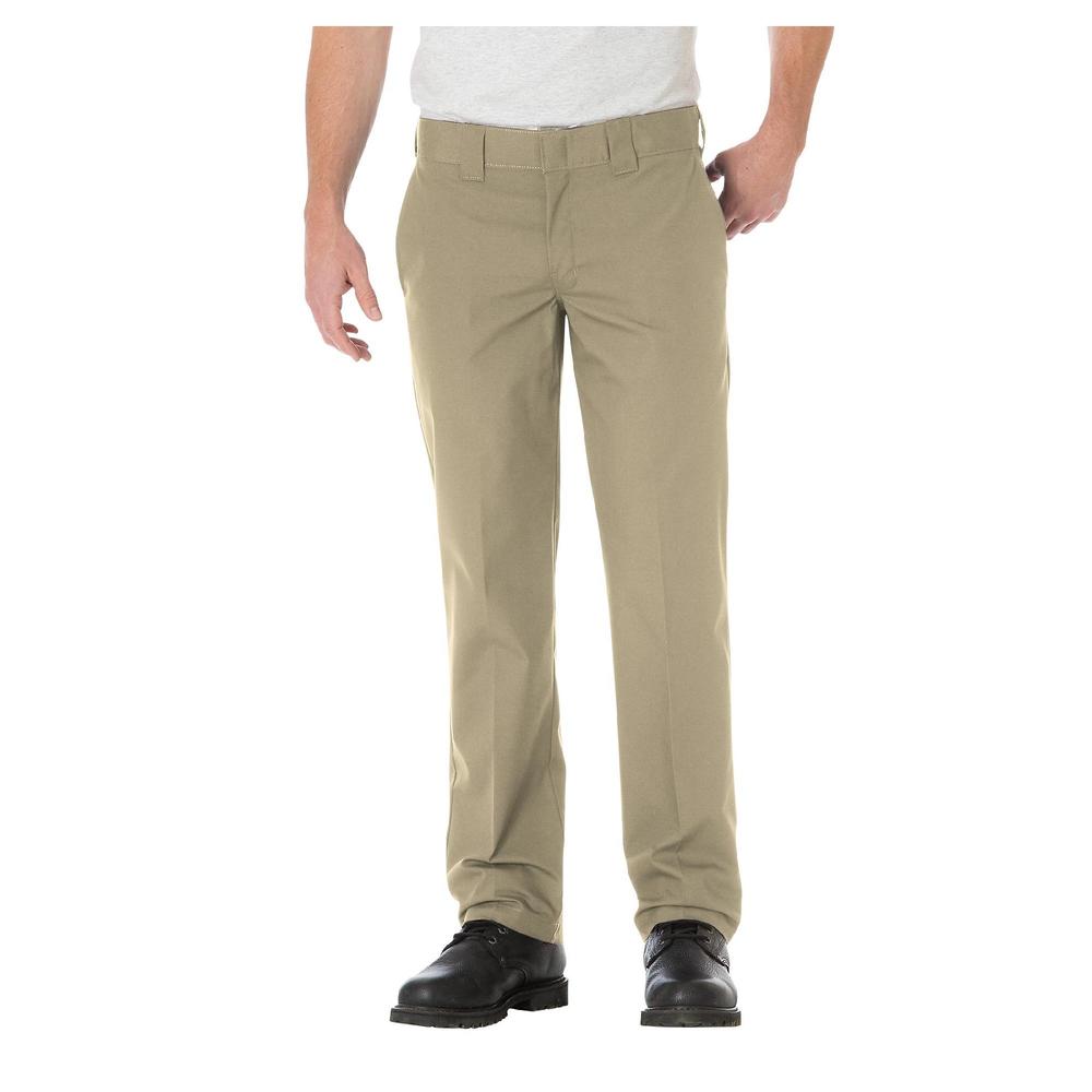 Men's Regular Straight Fit Double Knee Stretch Twill Work Pant WP882