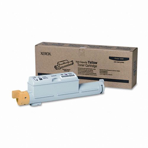 Xerox 106R01220 Toner Cartridge, High-Yield, Yellow