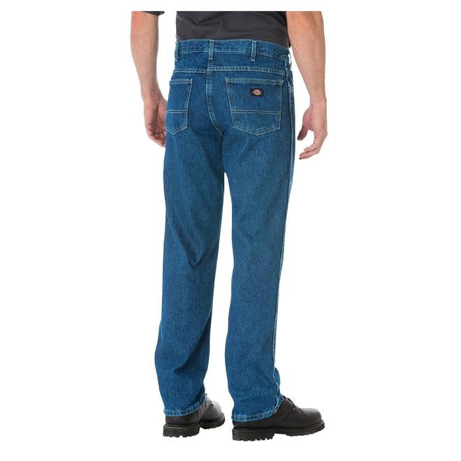 Dickies Men's Big and Tall Regular Fit 5Pocket Jean 17293 Clothing